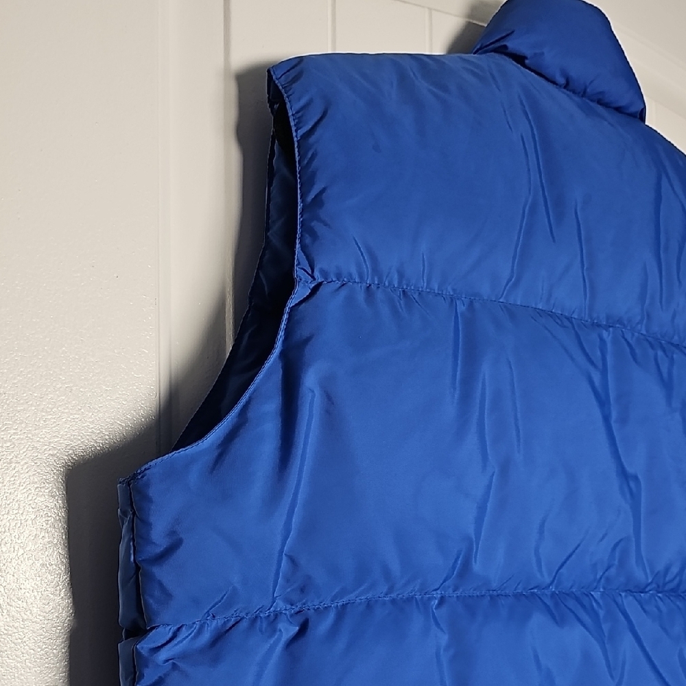 REI Men's Vibrant Blue Puffer Vest - Picture 14 of 16
